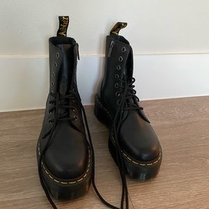 Dr. Martens Platform Boots — worn once